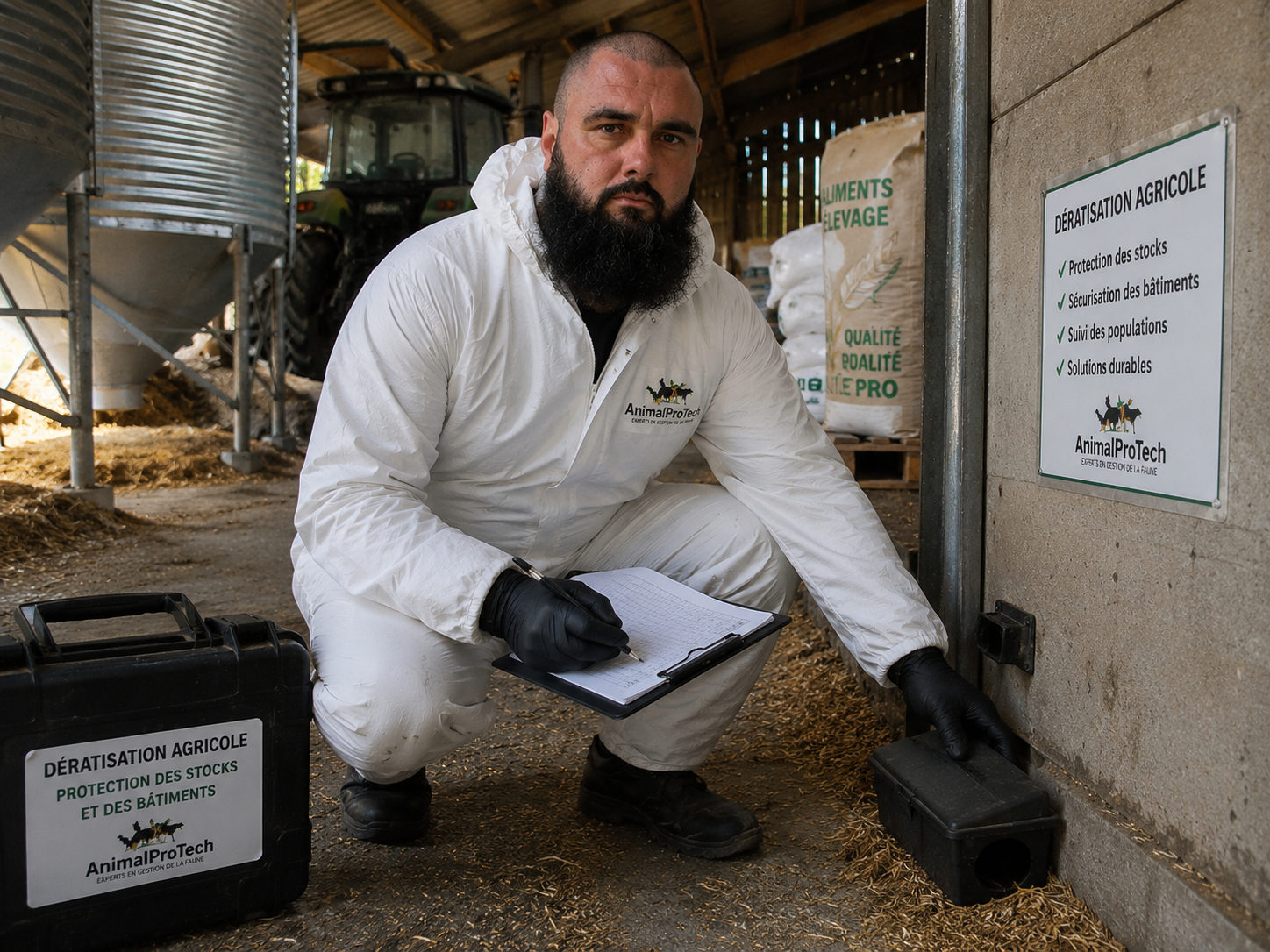 Dératisation agricole