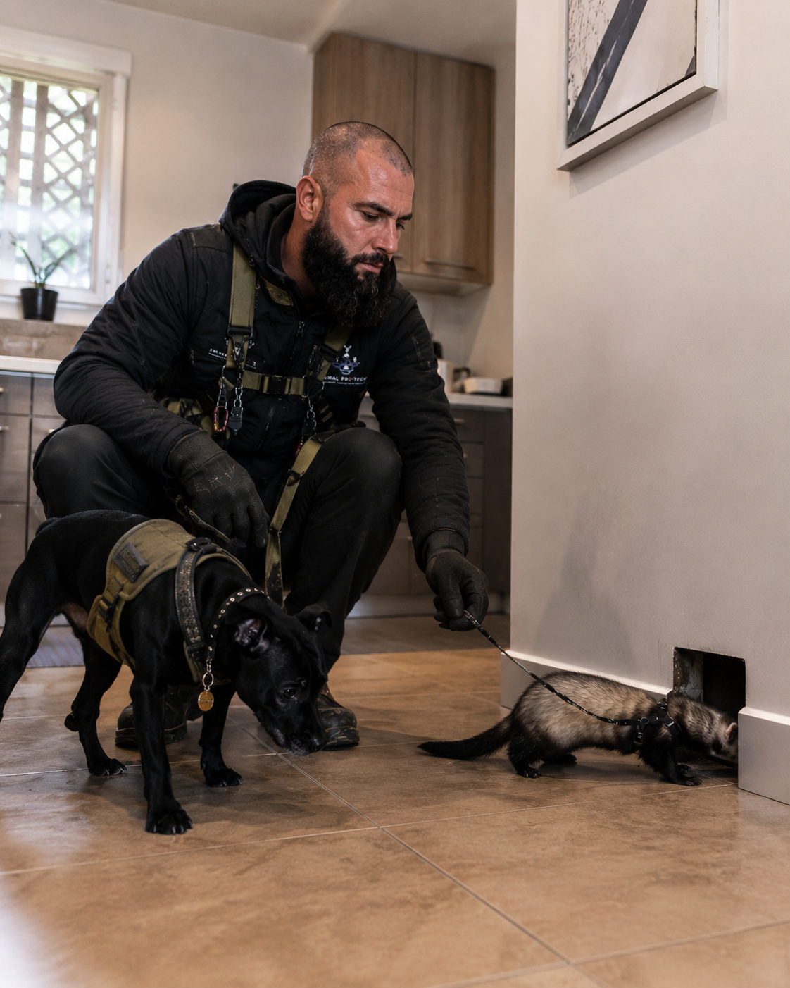 Dératisation par bioprédation – Chiens & furets